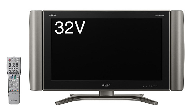 32型フルHD液晶テレビの「LC-32GS20」(サイドスピーカータイプ)