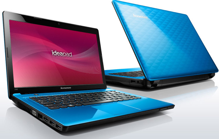 「IdeaPad Z480」コーラルブルー