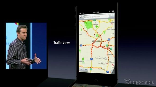 【WWDC 12】アップル音声コントロールのiOS6ナビ、トヨタ・ホンダ・BMWなどが対応予定