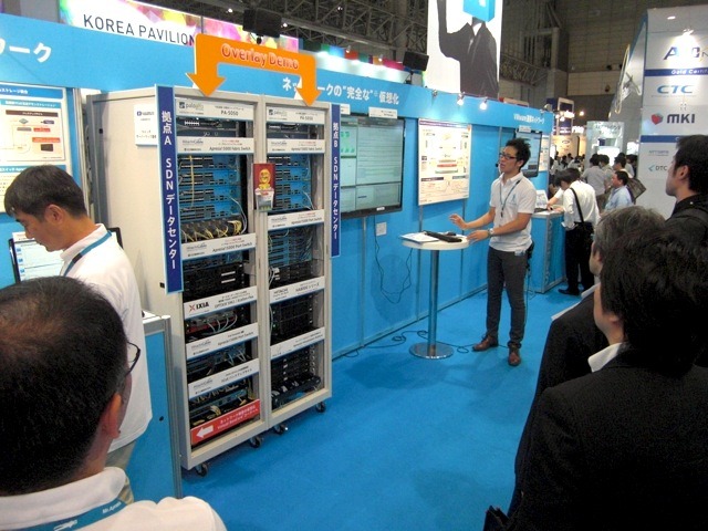 日立電線「ネットワーク機器の仮想化ソリューション VB（Virtual BoxCore）（Interop Tokyo 2012）