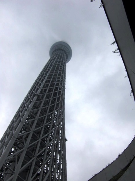 東京スカイツリー（5月22日、開業初日）