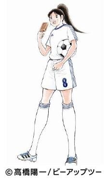 3頭身との12頭身のシュールな出会い ― ガリガリ君が日本女子サッカー応援キャラとコラボ  