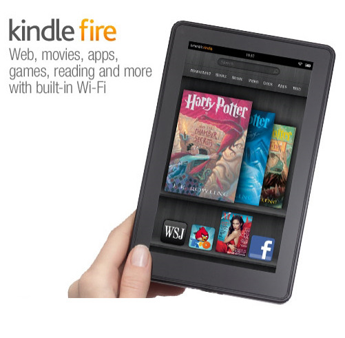 7インチフルカラーの「Kindle Fire」