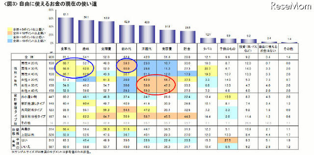 自由に使えるお金の使い道