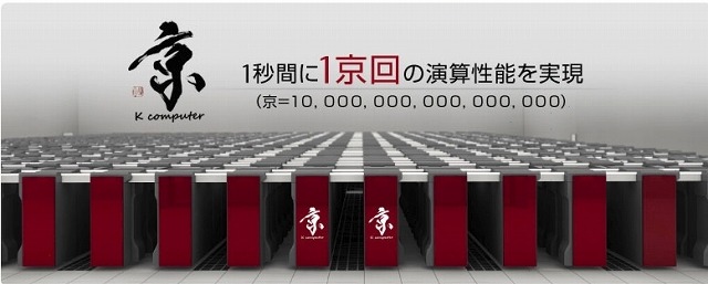 スーパーコンピュータ「京」（富士通サイトより）