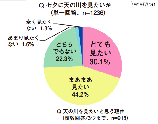 七夕に天の川を見たいか