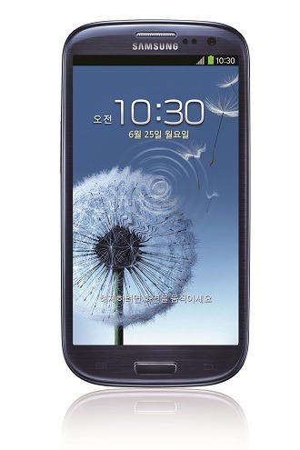 SAMUSUNGのホームページで発表された、韓国国内版のGALAXY SIII