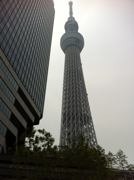 東京スカイツリー、7月5日撮影