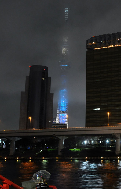 東京スカイツリーの七夕限定ライティング