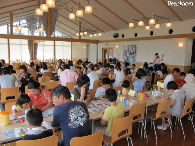 アサヒビール 夏休み親子見学ツアー（昨年の様子）