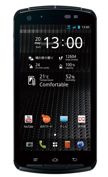 ARROWS Z ISW13F Cool Black