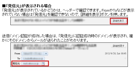 「発信元」が表示される場合
