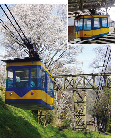 「吉野山ロープウェイ」