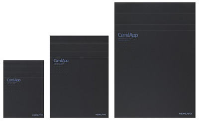 「メモパッド＜CamiApp＞」のA5/A6/A7サイズ