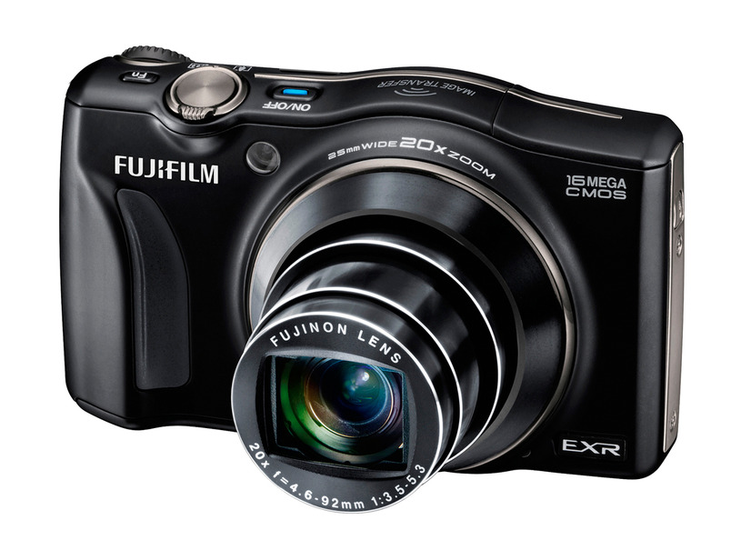 「FinePix F800EXR」ブラック