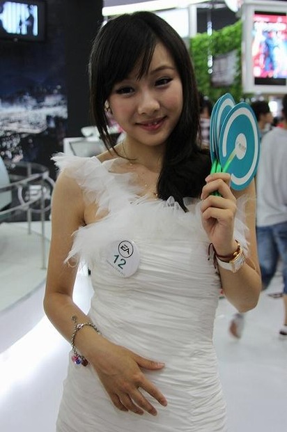 【China Joy 2012】とれたて中国美人をお届け！ゲームショウを彩るコンパニオンたち200枚(1)