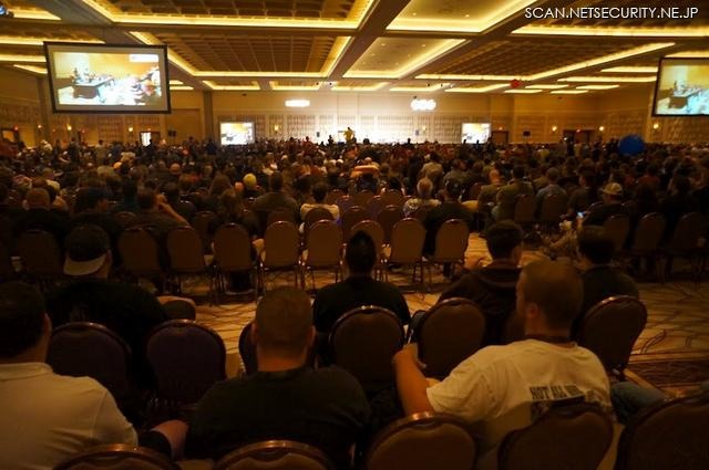 DEFCON 20 は過去最大の約1万5千人の人が集まったようだ