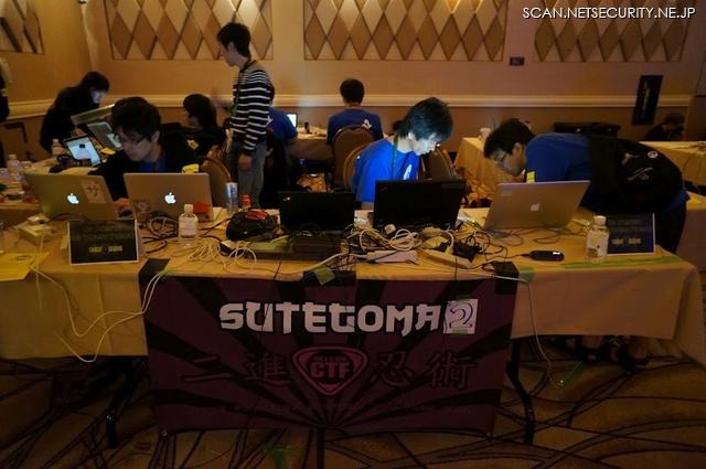 DEFCON CTF 本戦に出場したSUTEGOMA2チーム