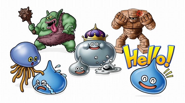 最新作『ドラゴンクエストX目覚めし五つの種族 オンライン』のスタンプが登場