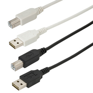 THE FLIPPER USB Aコネクタ・オス－USB Bコネクタ・オスの「UFC-AB」シリーズ