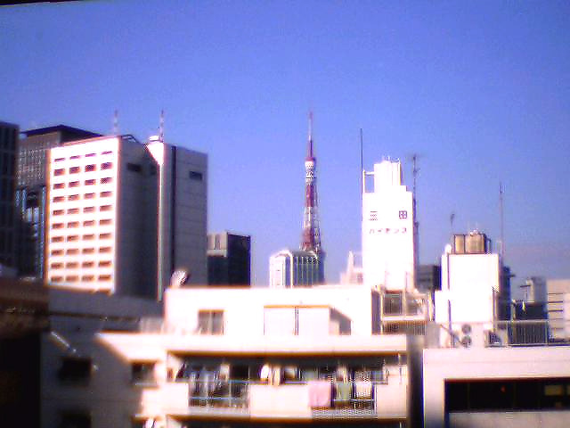 DC-NCP130で東京タワーを写した様子