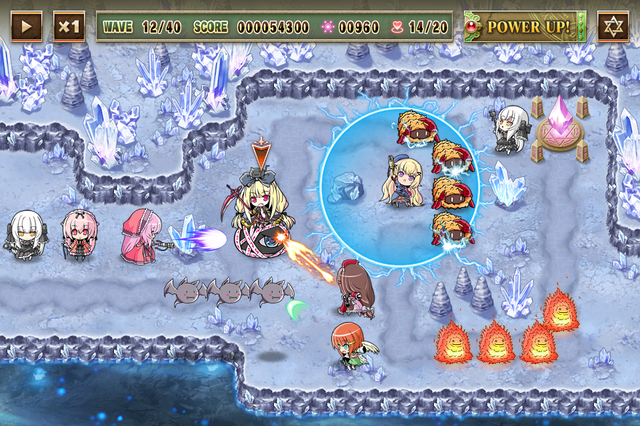 Defence Witches(Sprite Studio+CoronaSDK)