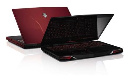 18.4型液晶搭載「ALIENWARE M18x」