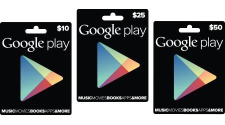 Google Play Gift Card