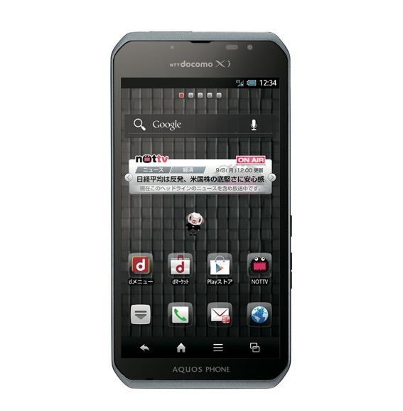 docomo NEXT series AQUOS PHONE sv SH－10D