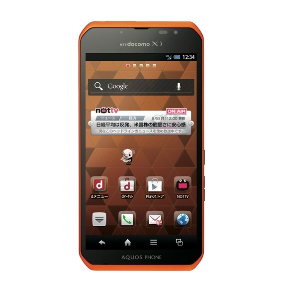 docomo NEXT series AQUOS PHONE sv SH－10D