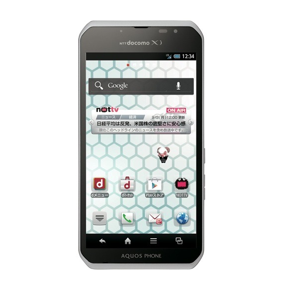 docomo NEXT series AQUOS PHONE sv SH－10D