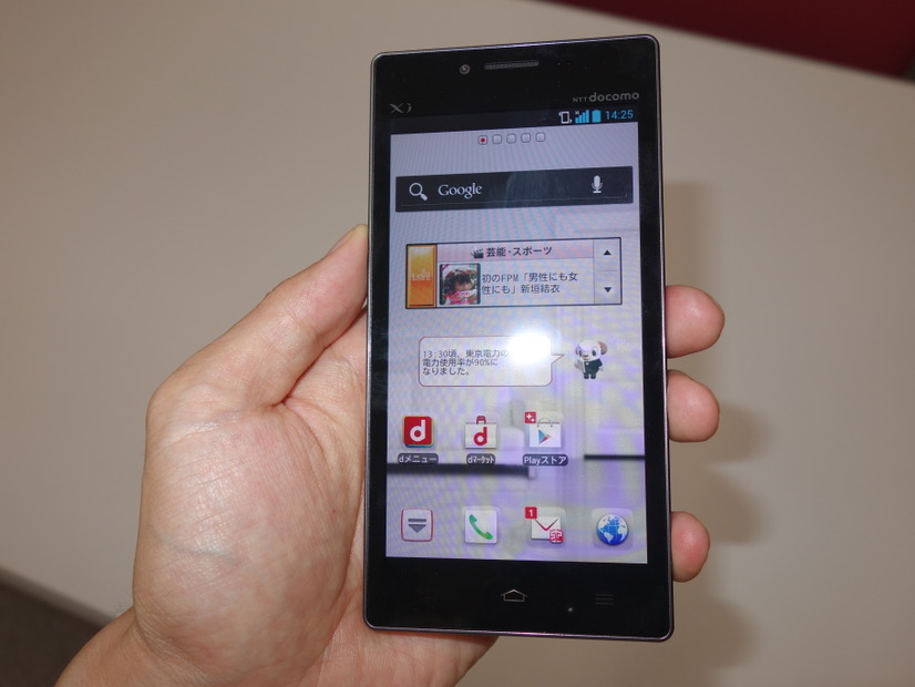 「docomo NEXT series Optimus G L-01E」