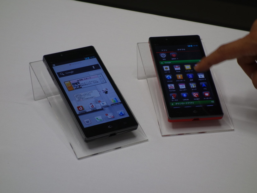 「docomo NEXT series Optimus G L-01E」