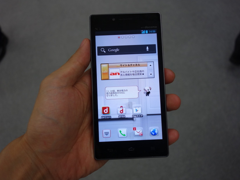 「docomo NEXT series Optimus G L-01E」