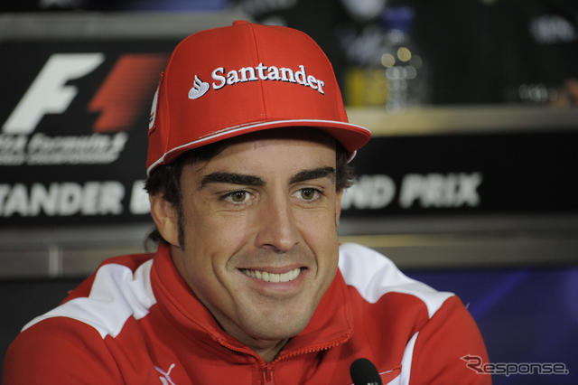 フェルナンド・アロンソ（2012年F1イギリスGP）