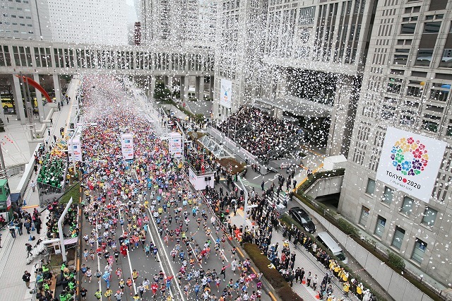 東京マラソン2012の様子