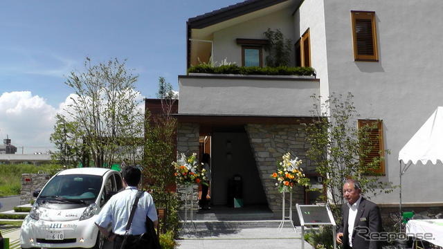 三井不動産と三井ホームが公開した実証実験住宅「次世代スマート2×4 MIDEAS（ミディアス）」