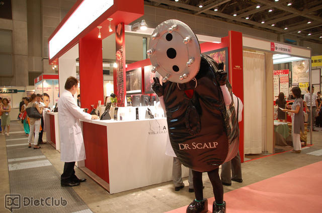 Dr.SCALP（ドクタースカルプ）のブース。