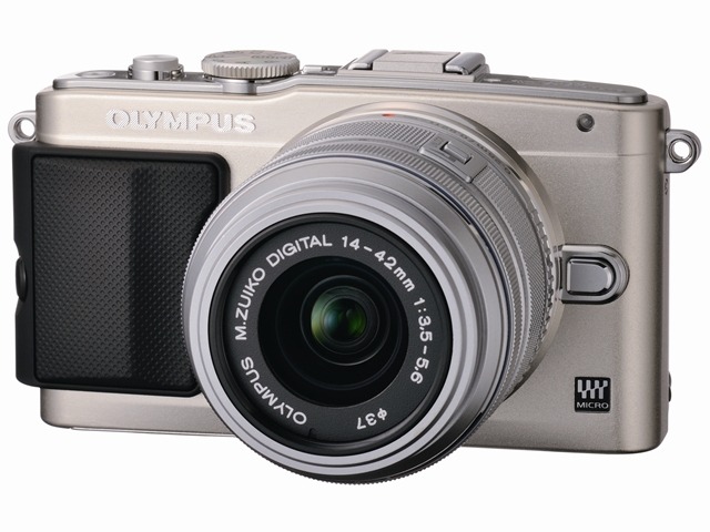 「OLYMPUS PEN Lite E-PL5 レンズキット」シルバー