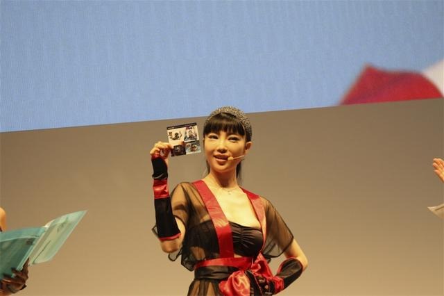 【TGS 2012】カプコンの完全新作『忍者アームズ』、ゲストの森下悠里さんがセクシーすぎる！