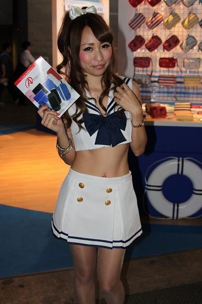 【TGS 2012】ビジネスデーを彩ってくれたコンパニオンたち、DAY2編