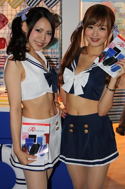 【TGS 2012】ビジネスデーを彩ってくれたコンパニオンたち、DAY2編