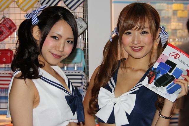 【TGS 2012】ビジネスデーを彩ってくれたコンパニオンたち、DAY2編