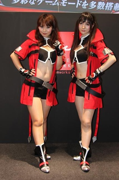 【TGS 2012】ビジネスデーを彩ってくれたコンパニオンたち、DAY2編