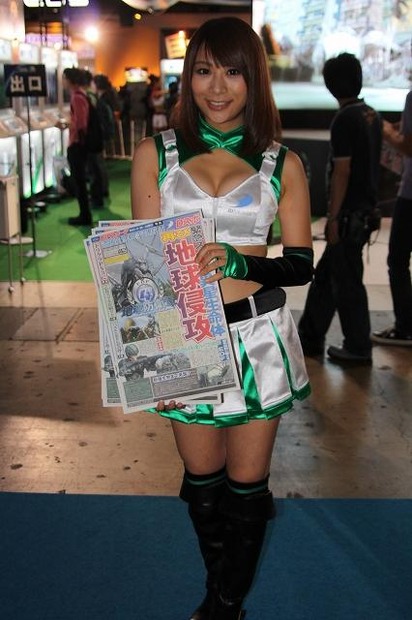 【TGS 2012】ビジネスデーを彩ってくれたコンパニオンたち、DAY2編