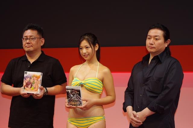 【TGS 2012】スパロボ×美少女アイドルの水着＝最強タッグ！「スーパーロボット大戦Card Chronicle」紹介ステージ