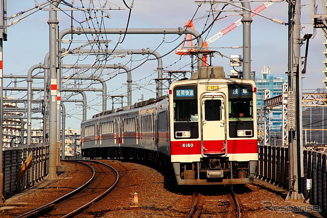 634（むさし）型のベースとなった6050系電車