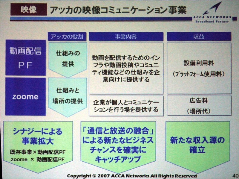 　アッカ・ネットワークスは15日、2006年12月期決算と、今年度の事業戦略に関する説明会を都内にて開催した。