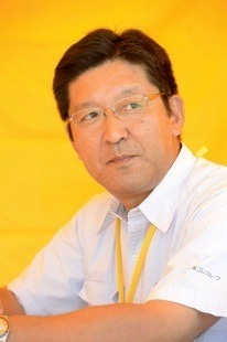 常務執行役員でタイヤ技術本部長を務める西実氏。「お客様目線であること」は自身のポリシーでもあると語る。