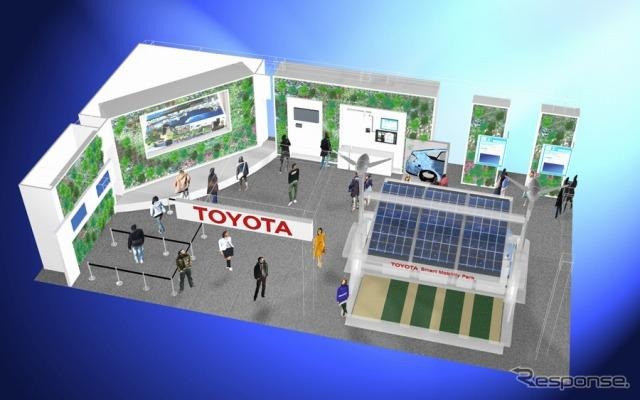 トヨタ スマートモビリティシティ2011 ブースイメージ